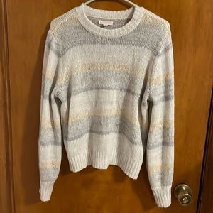 Sweater with sequins. Size L